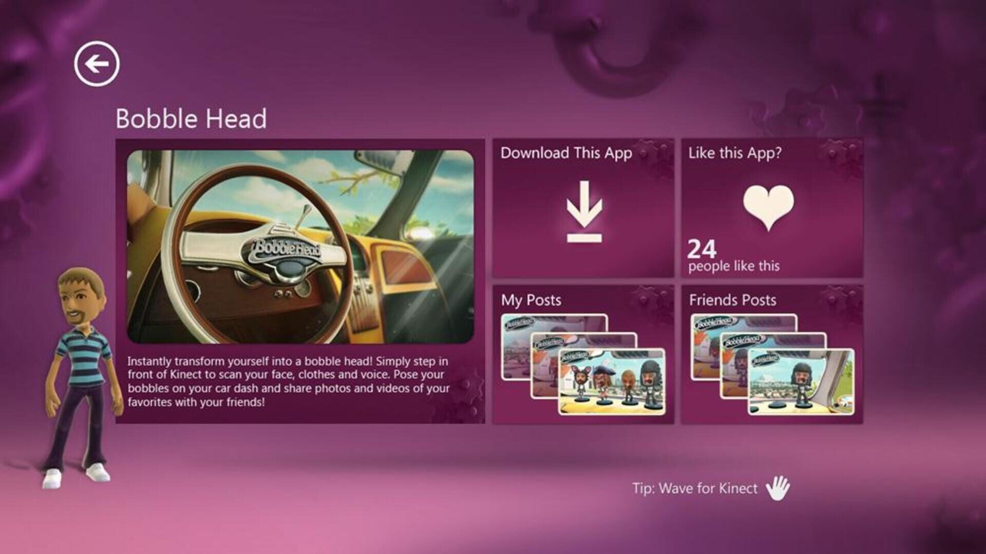 Foto do jogo Kinect Fun Labs