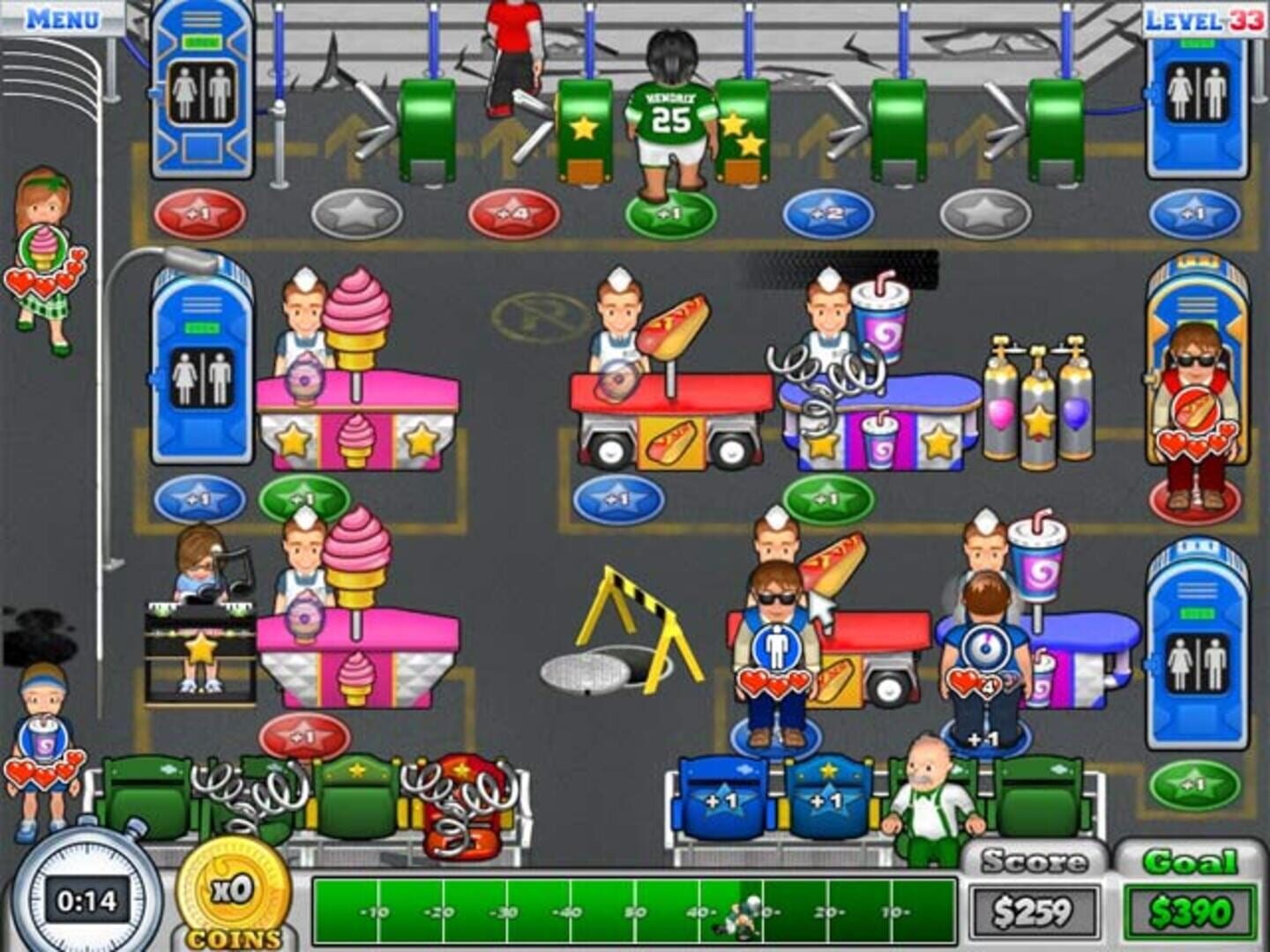 Foto do jogo Busy Bea's Halftime Hustle
