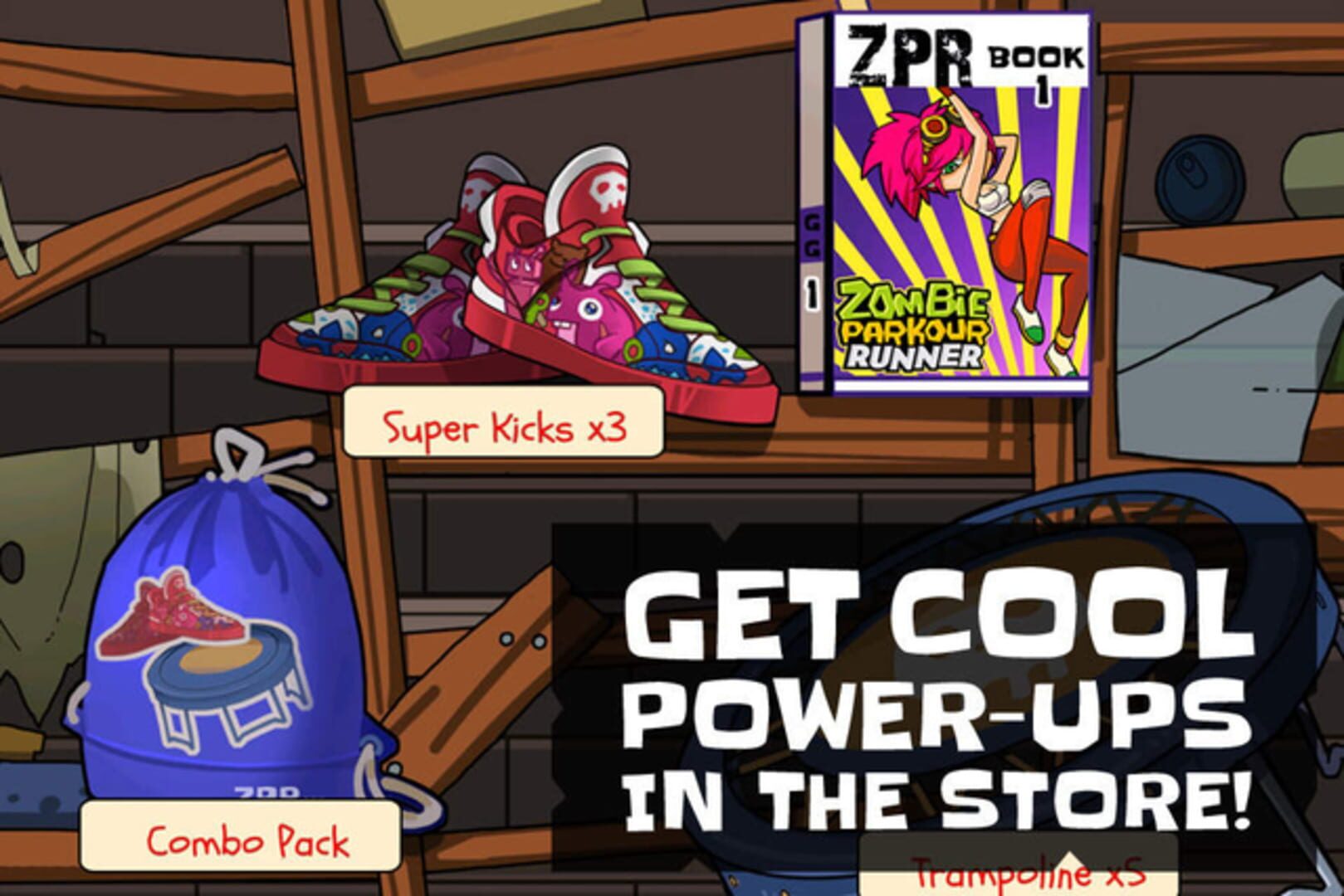 Foto do jogo Zombie Parkour Runner
