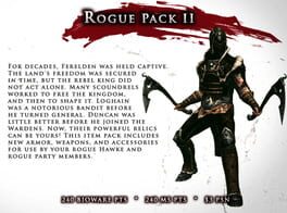 Foto do jogo Dragon Age II: Rogue Item Pack II