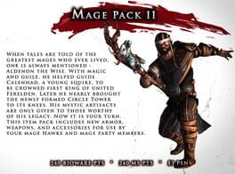 Foto do jogo Dragon Age II: Mage Item Pack II