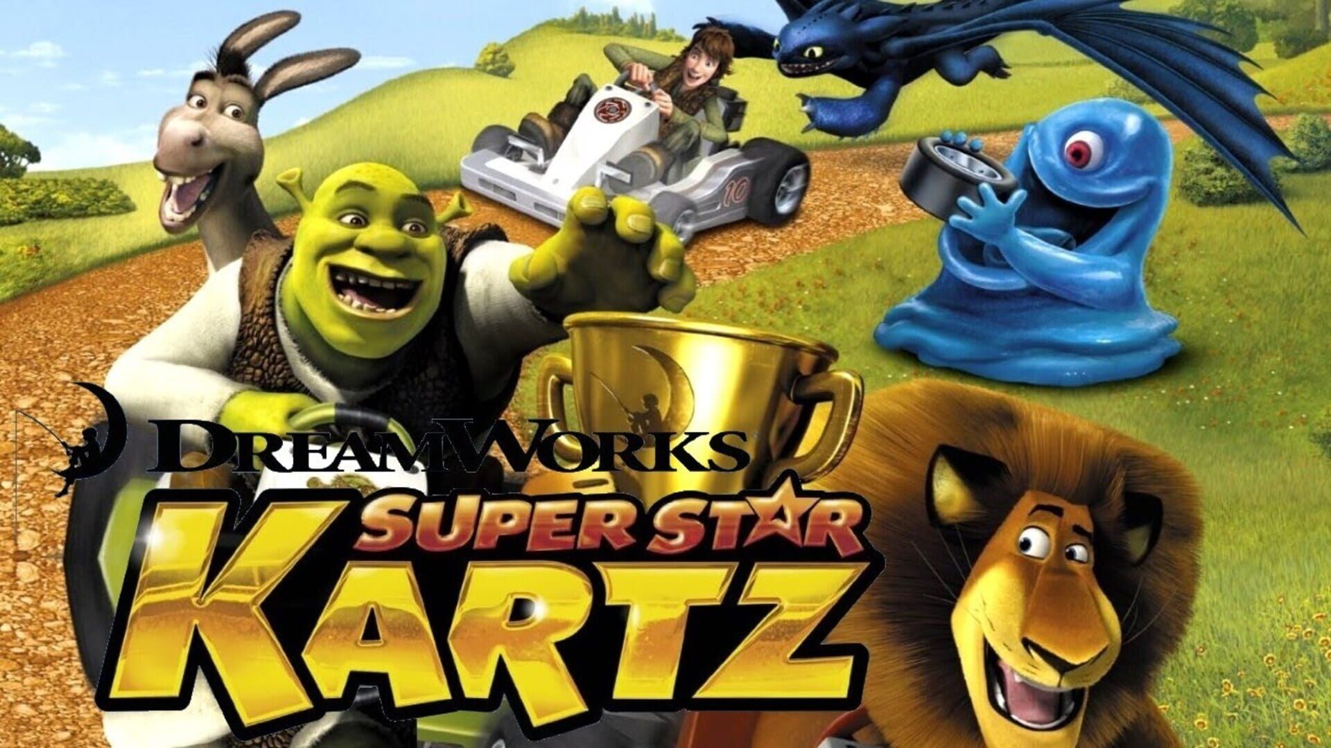 Foto do jogo DreamWorks Super Star Kartz