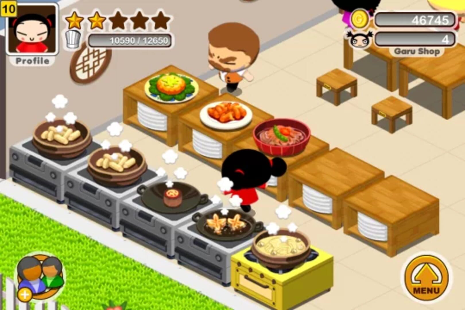 Foto do jogo Pucca's Restaurant