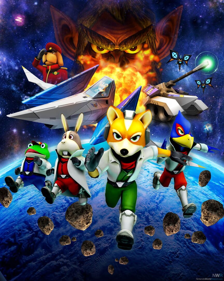 Foto do jogo Star Fox 64 3D