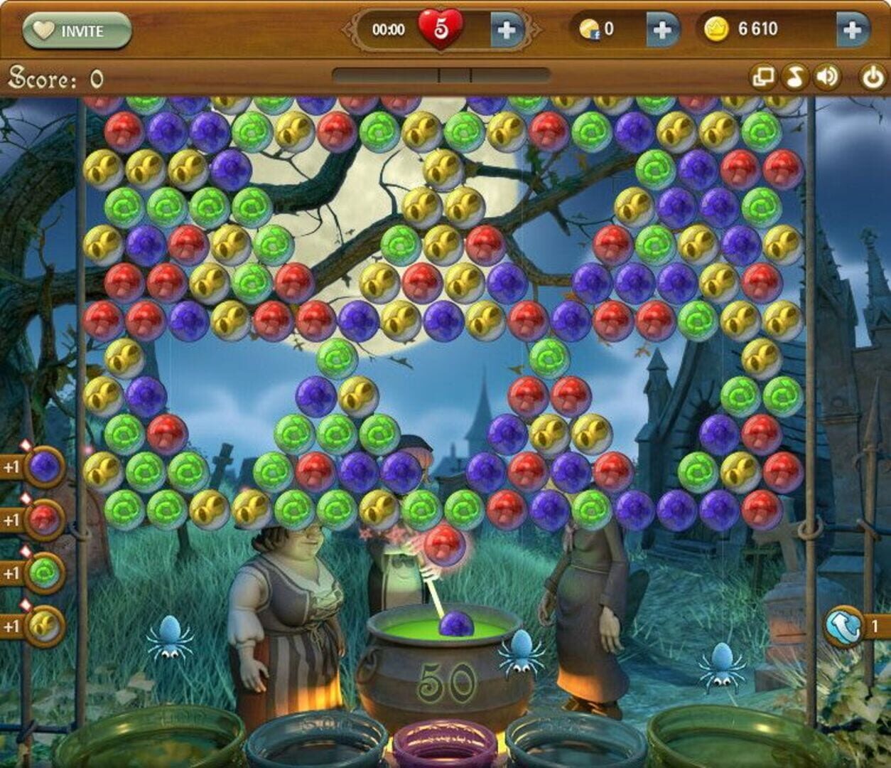 Foto do jogo Bubble Witch Saga