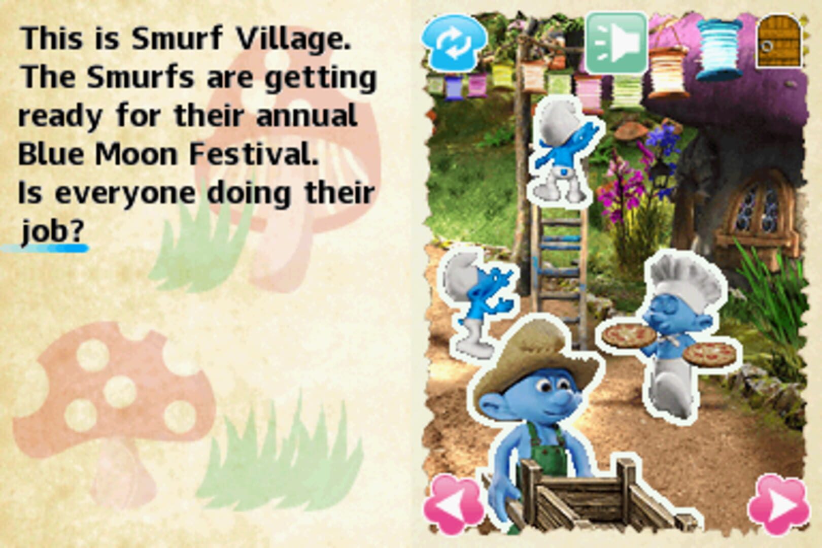 Foto do jogo The Smurfs