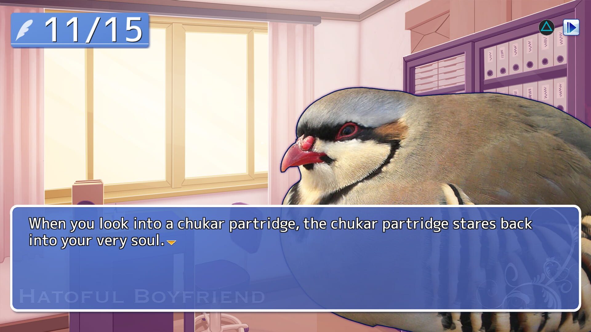 Foto do jogo Hatoful Boyfriend