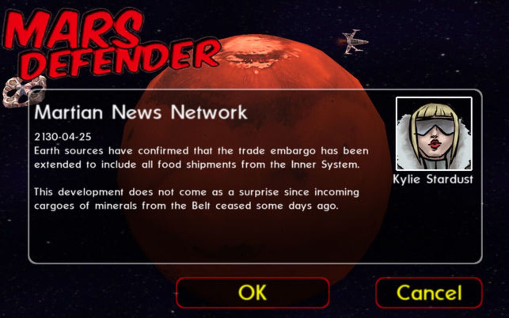 Foto do jogo Mars Defender Lite: 3D Asteroids