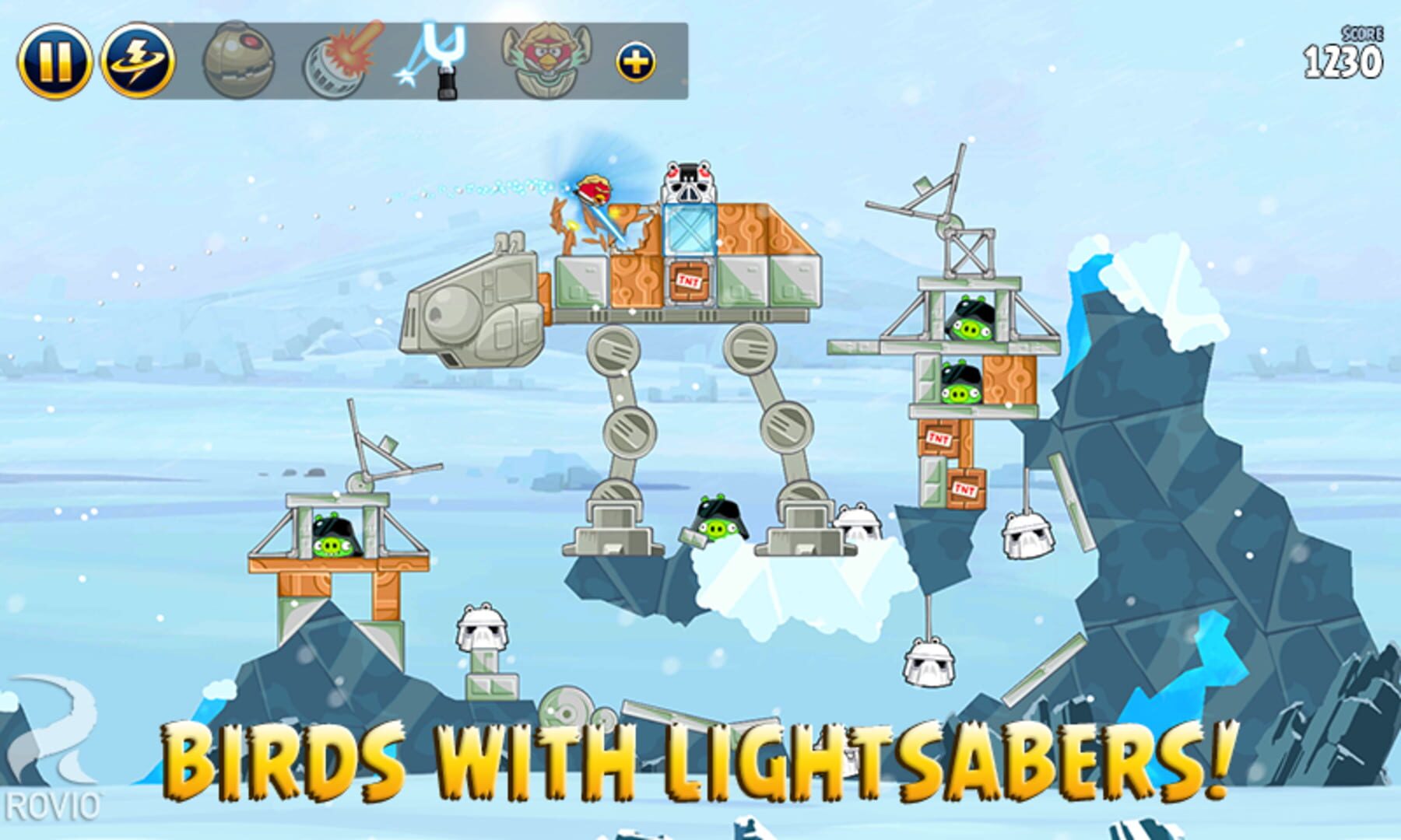 Foto do jogo Angry Birds Star Wars HD
