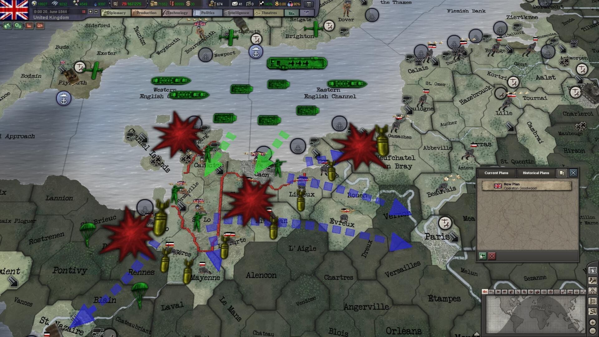 Foto do jogo Hearts of Iron III: Their Finest Hour