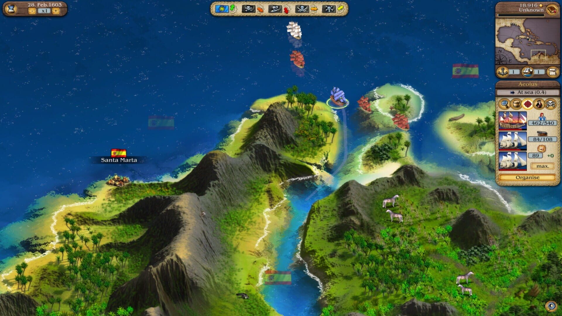 Foto do jogo Port Royale 3: Dawn of Pirates