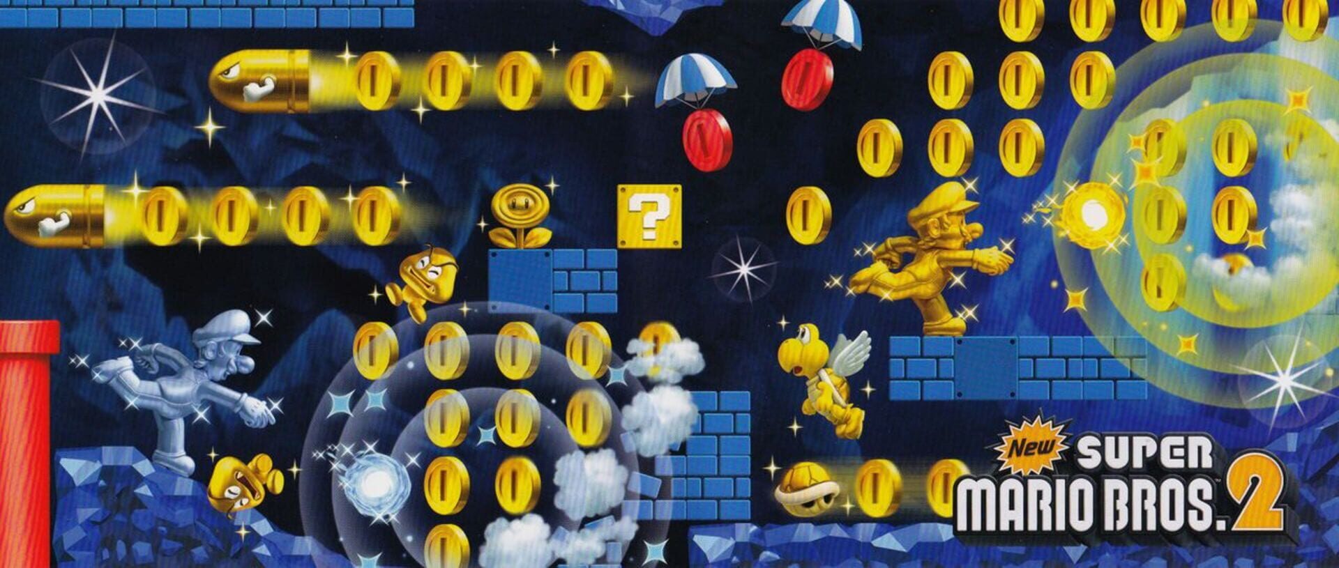 Foto do jogo New Super Mario Bros. 2