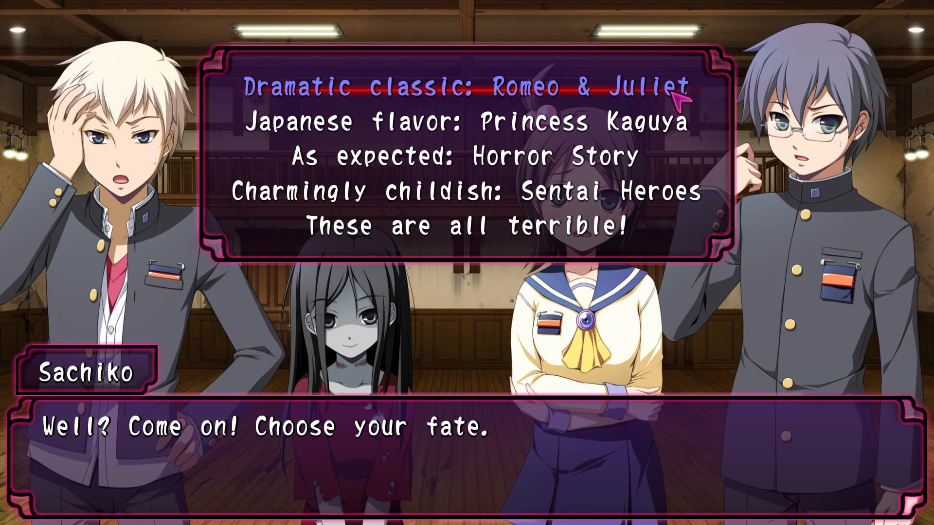 Foto do jogo Corpse Party: Sweet Sachiko's Hysteric Birthday Bash