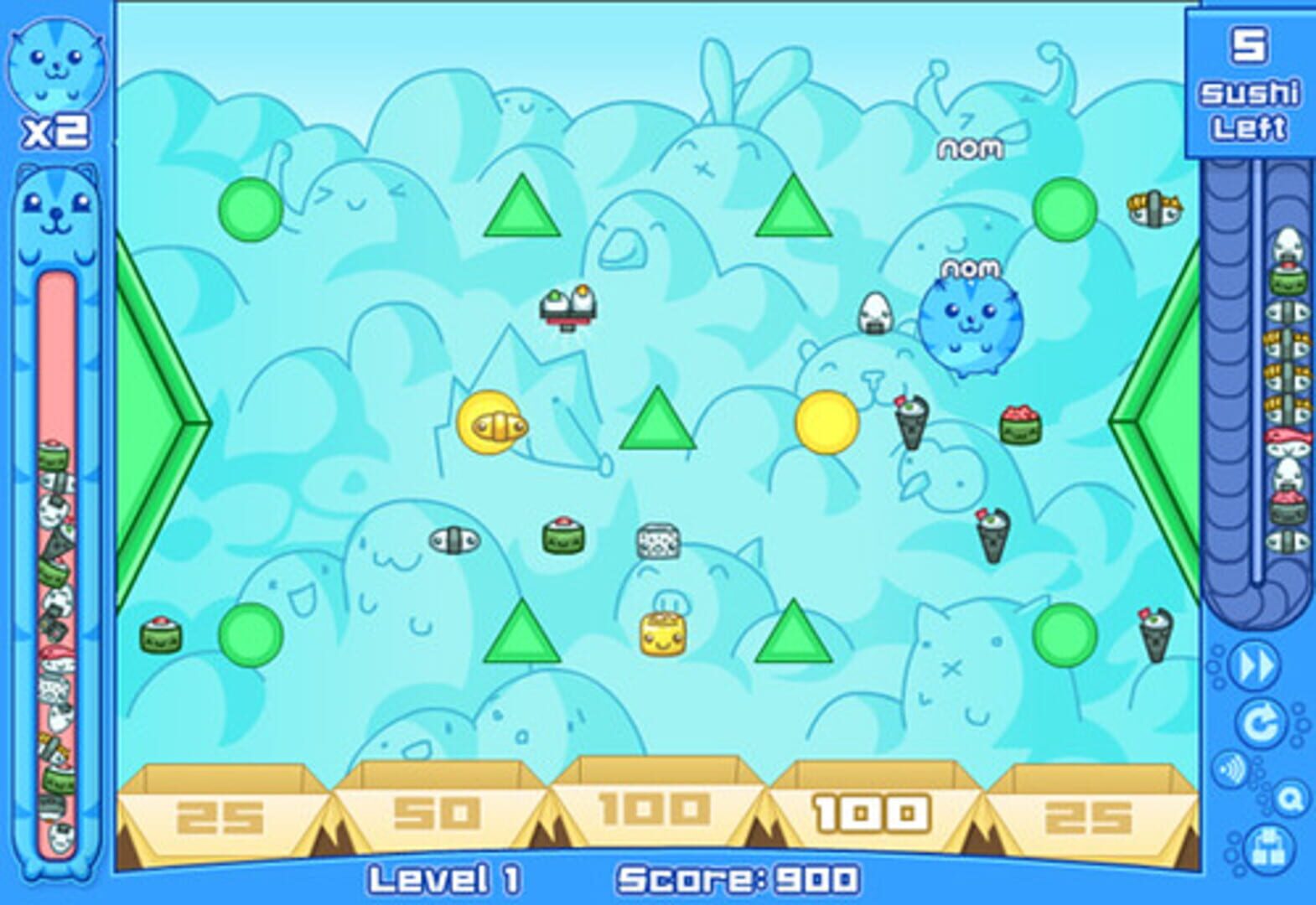 Foto do jogo Sushi Cat 2: The Great Purrade