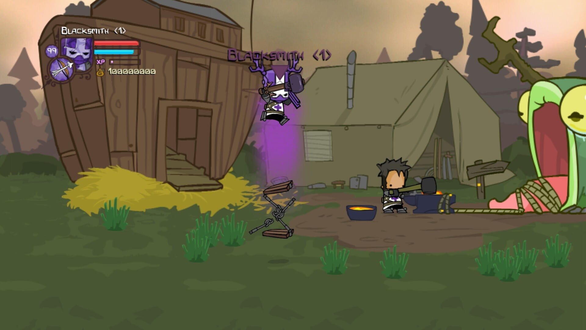 Foto do jogo Castle Crashers: Blacksmith Pack