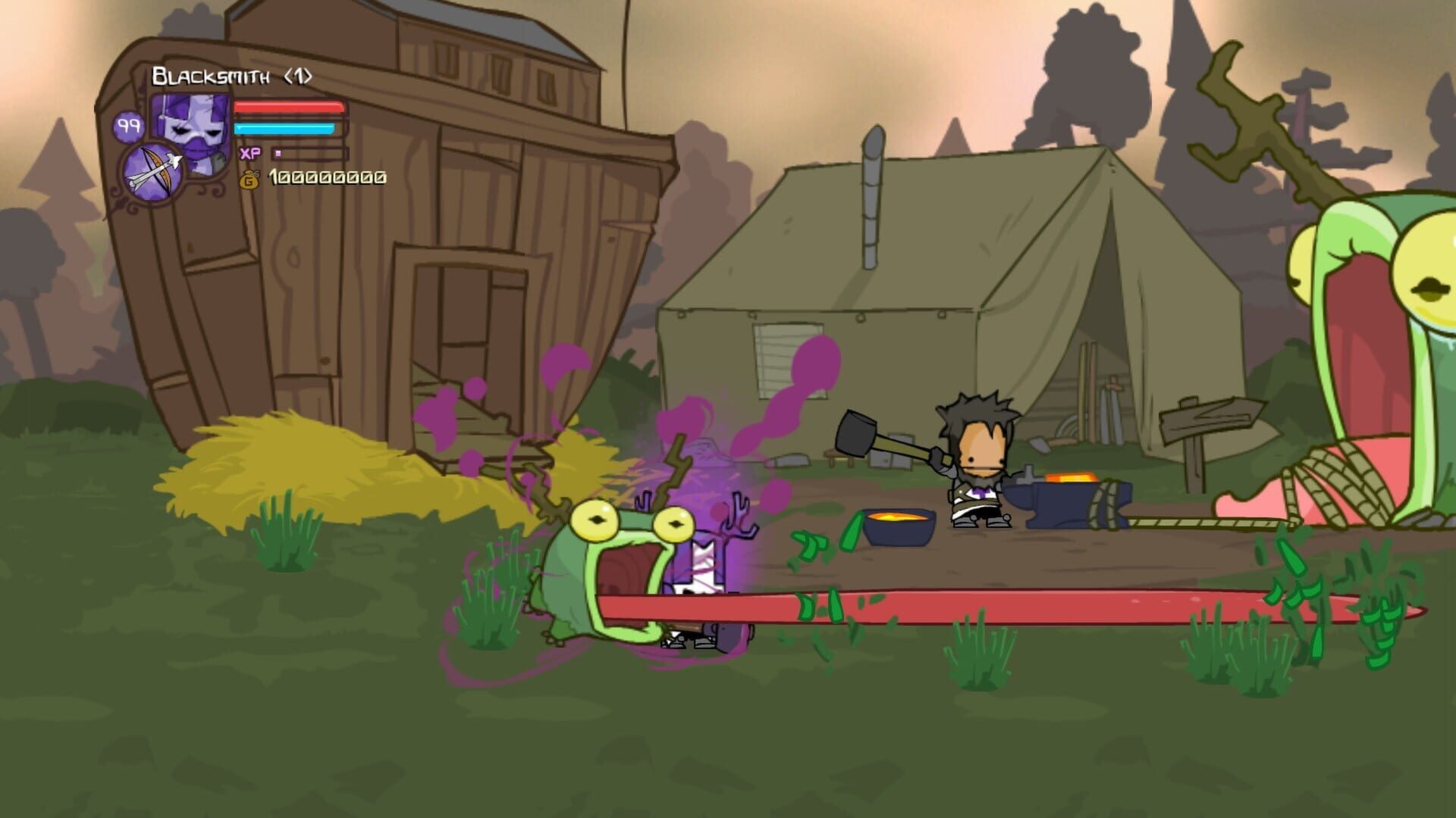 Foto do jogo Castle Crashers: Blacksmith Pack