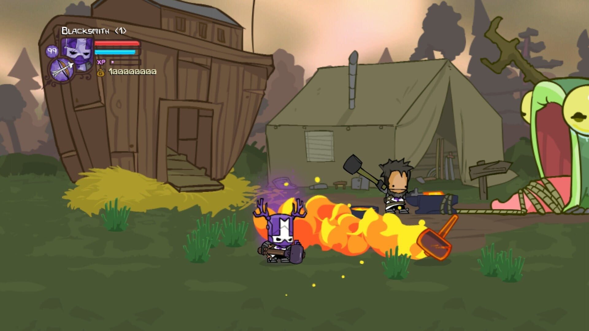 Foto do jogo Castle Crashers: Blacksmith Pack