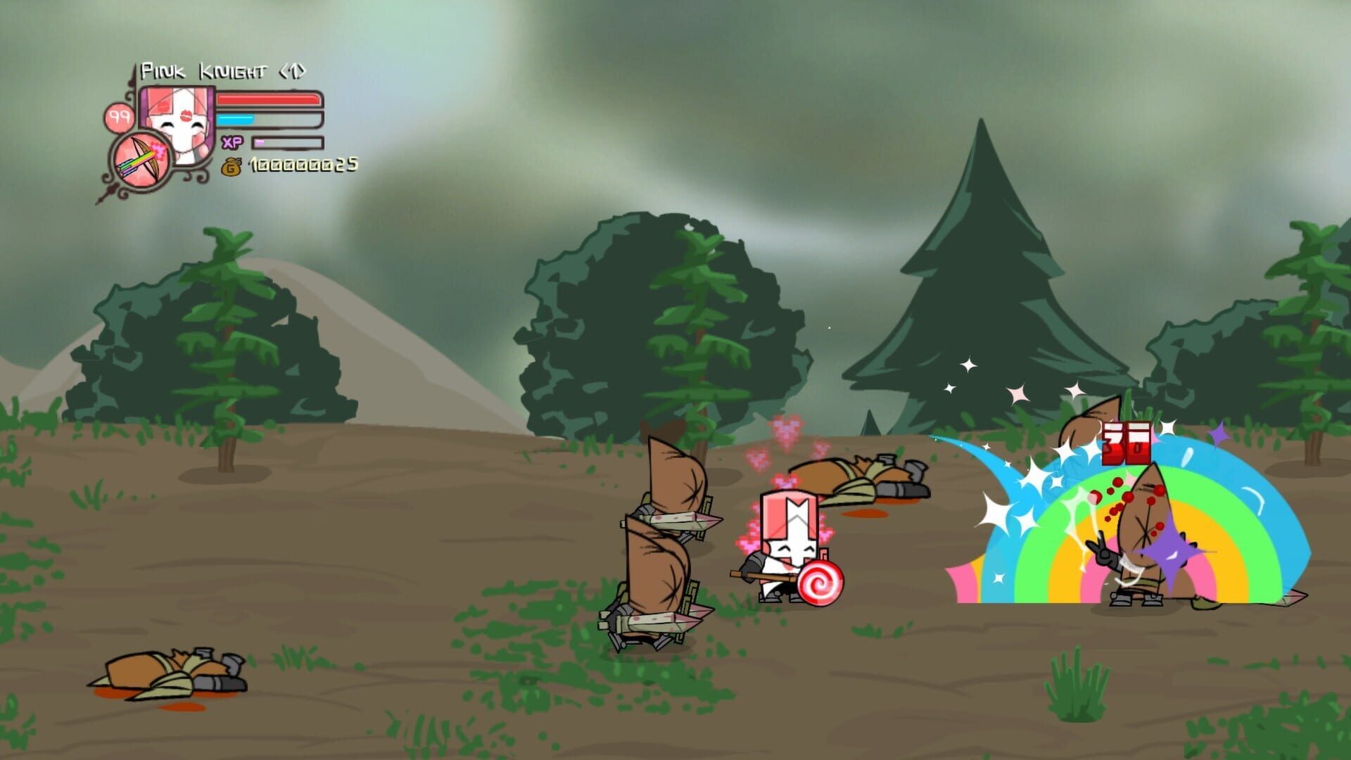 Foto do jogo Castle Crashers: Pink Knight Pack