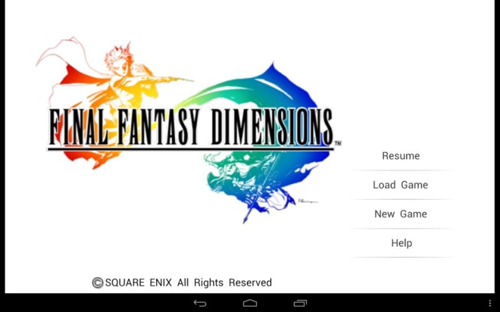 Foto do jogo Final Fantasy Dimensions