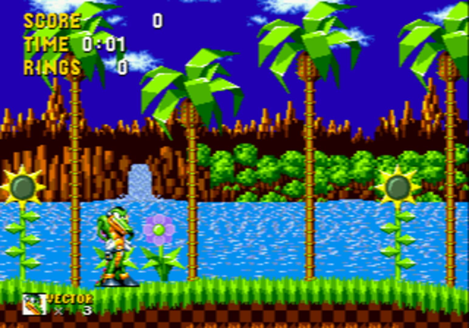 Foto do jogo Vector the Crocodile in Sonic the Hedgehog