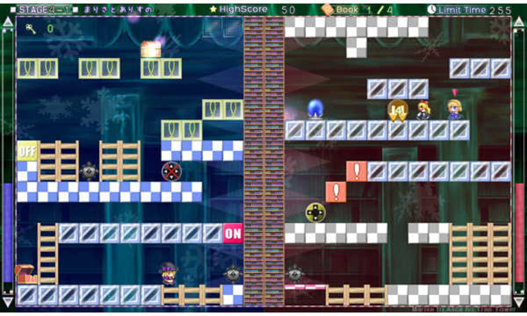 Foto do jogo Marisa and Alice's Trap Tower