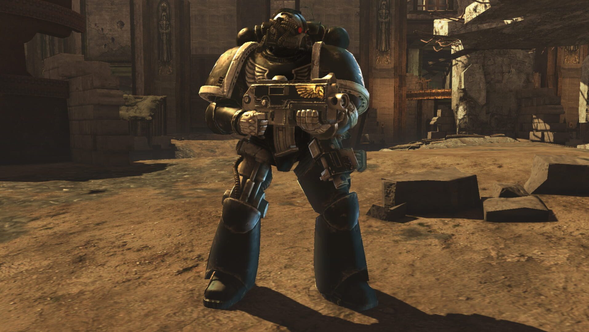 Foto do jogo Warhammer 40,000: Space Marine - Iron Hands Chapter Pack