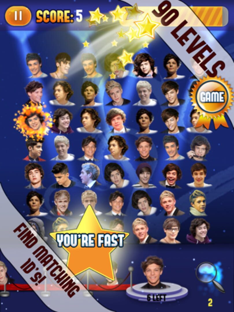 Foto do jogo One Direction