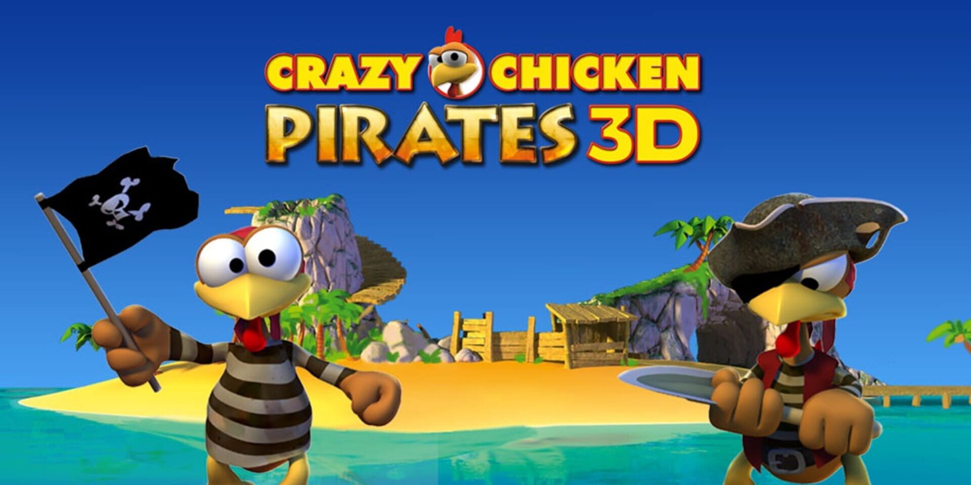 Foto do jogo Crazy Chicken Pirates 3D