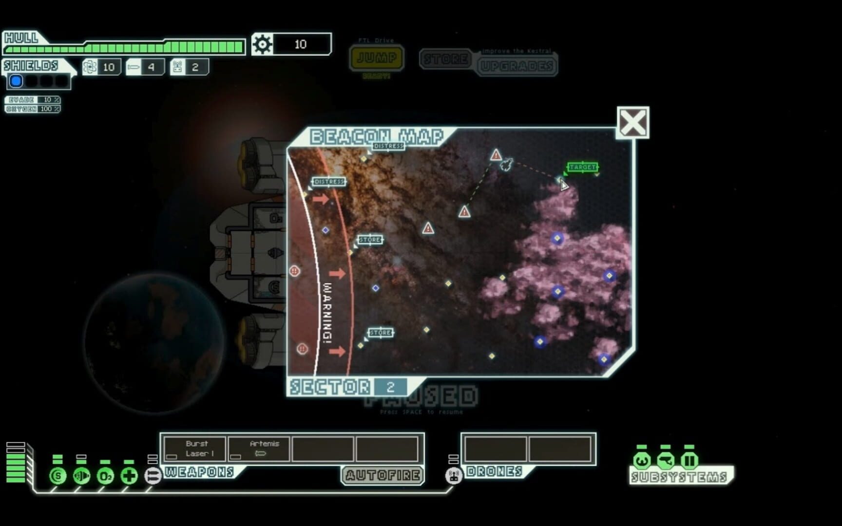 Foto do jogo FTL: Faster Than Light