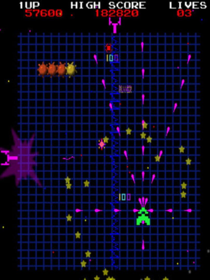 Foto do jogo Gridrunner