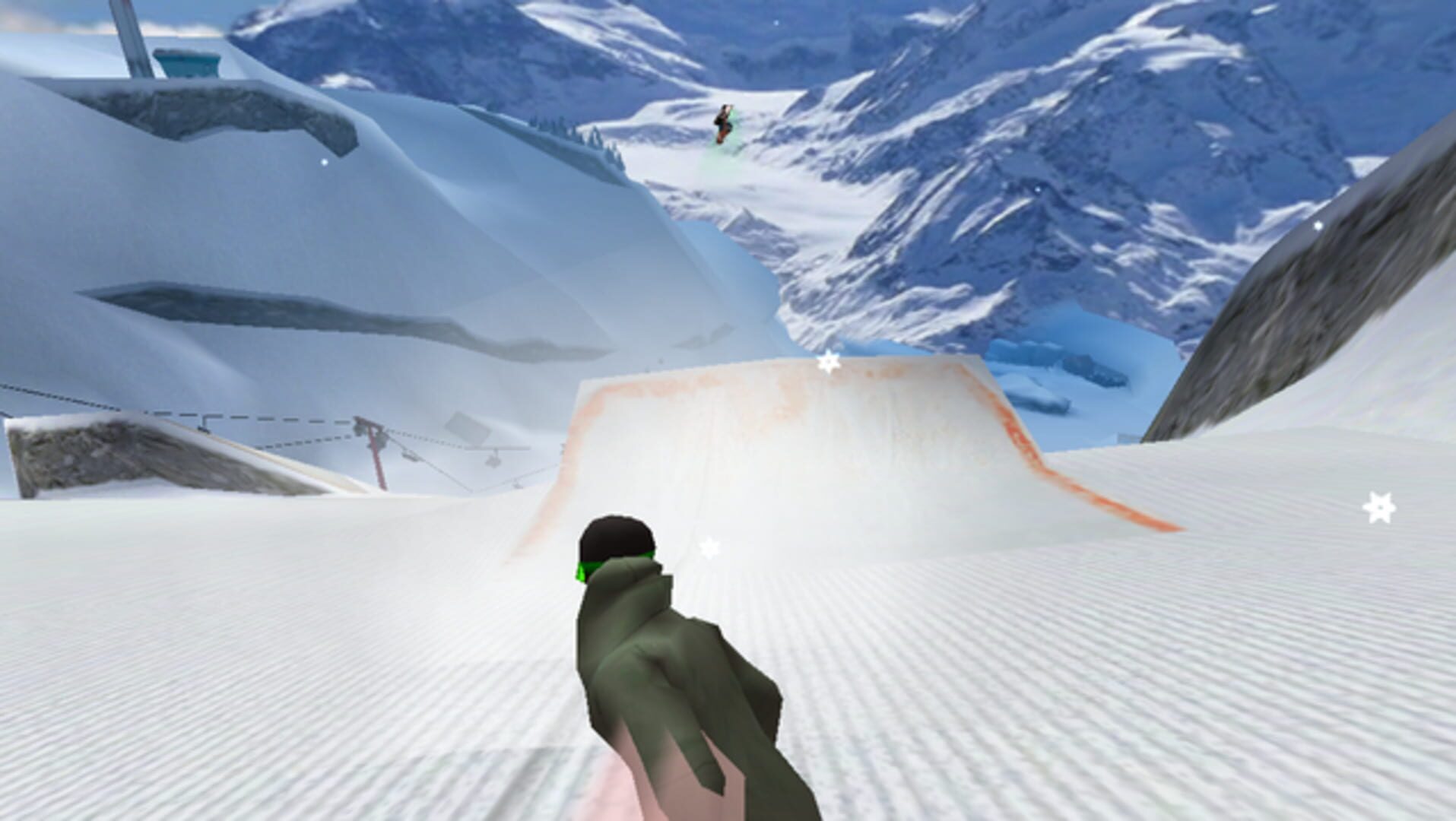 Foto do jogo Fresh Tracks Snowboarding
