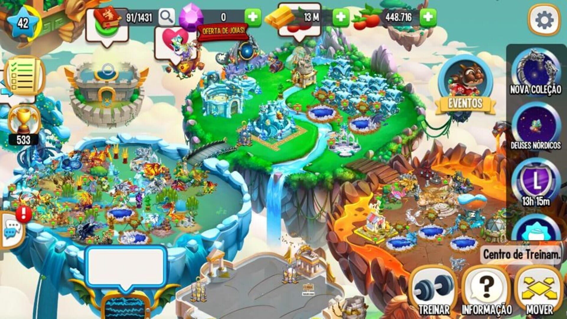Foto do jogo Dragon City