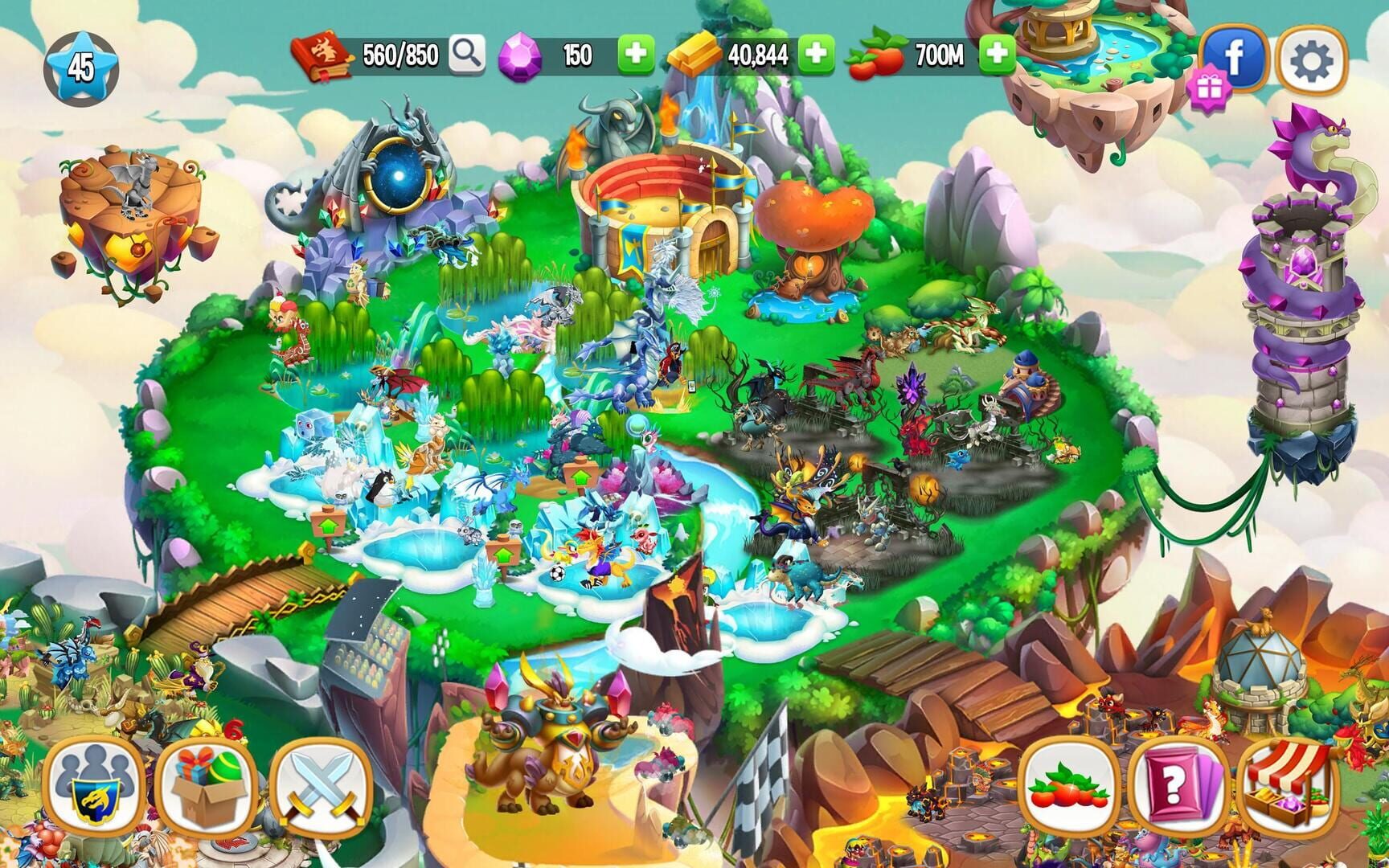 Foto do jogo Dragon City