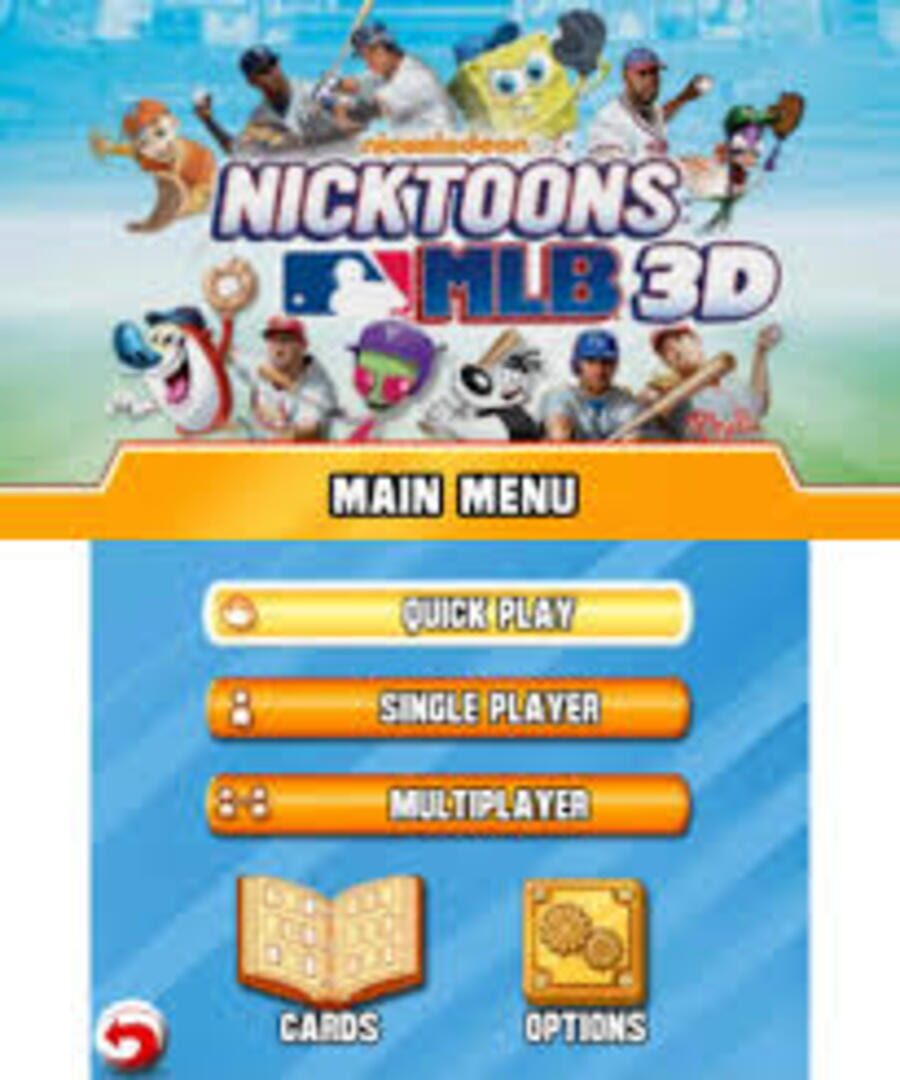 Foto do jogo Nickelodeon Nicktoons MLB 3D