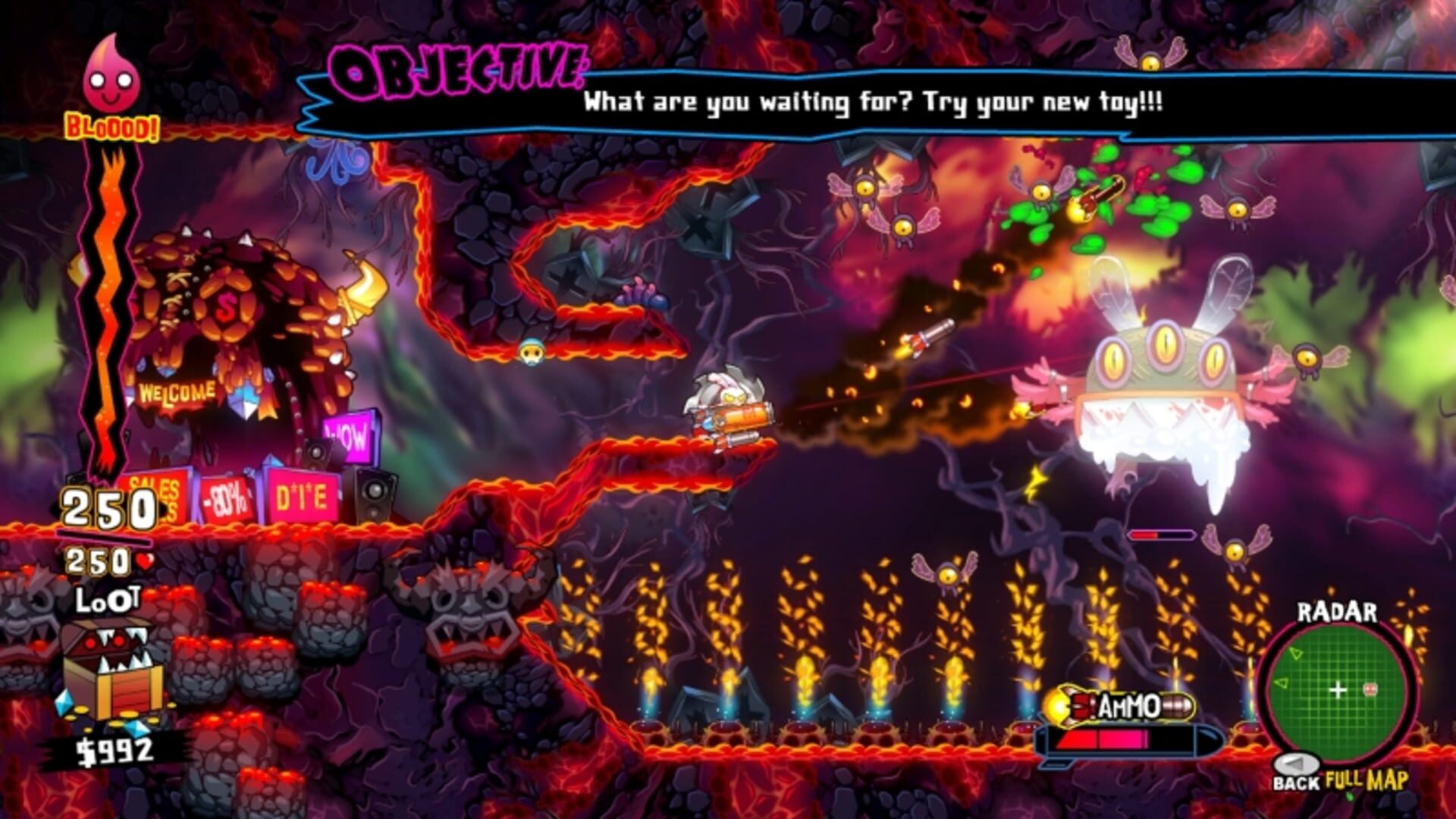 Foto do jogo Hell Yeah! Wrath of the Dead Rabbit