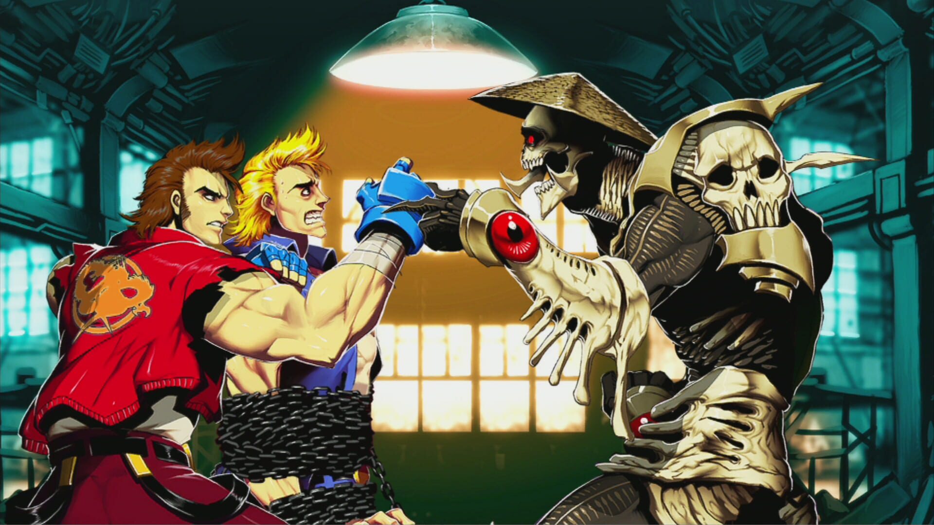 Foto do jogo Double Dragon Neon