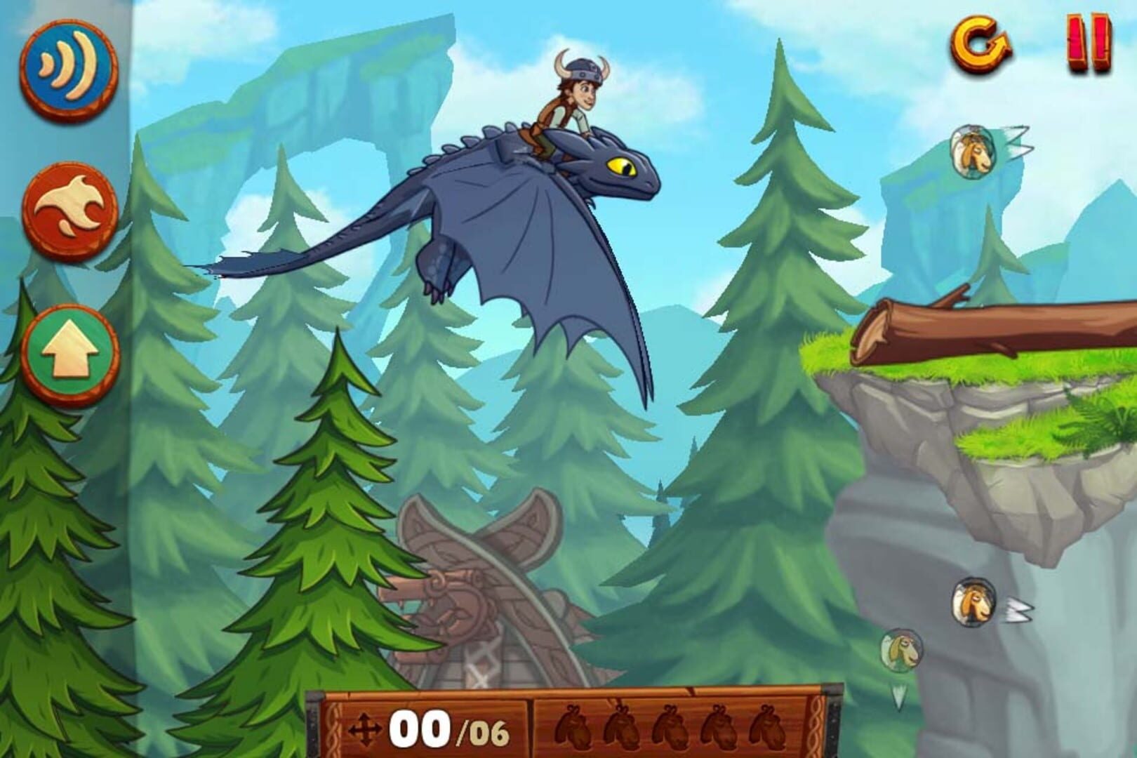 Foto do jogo DreamWorks Tap-Dragon-Drop