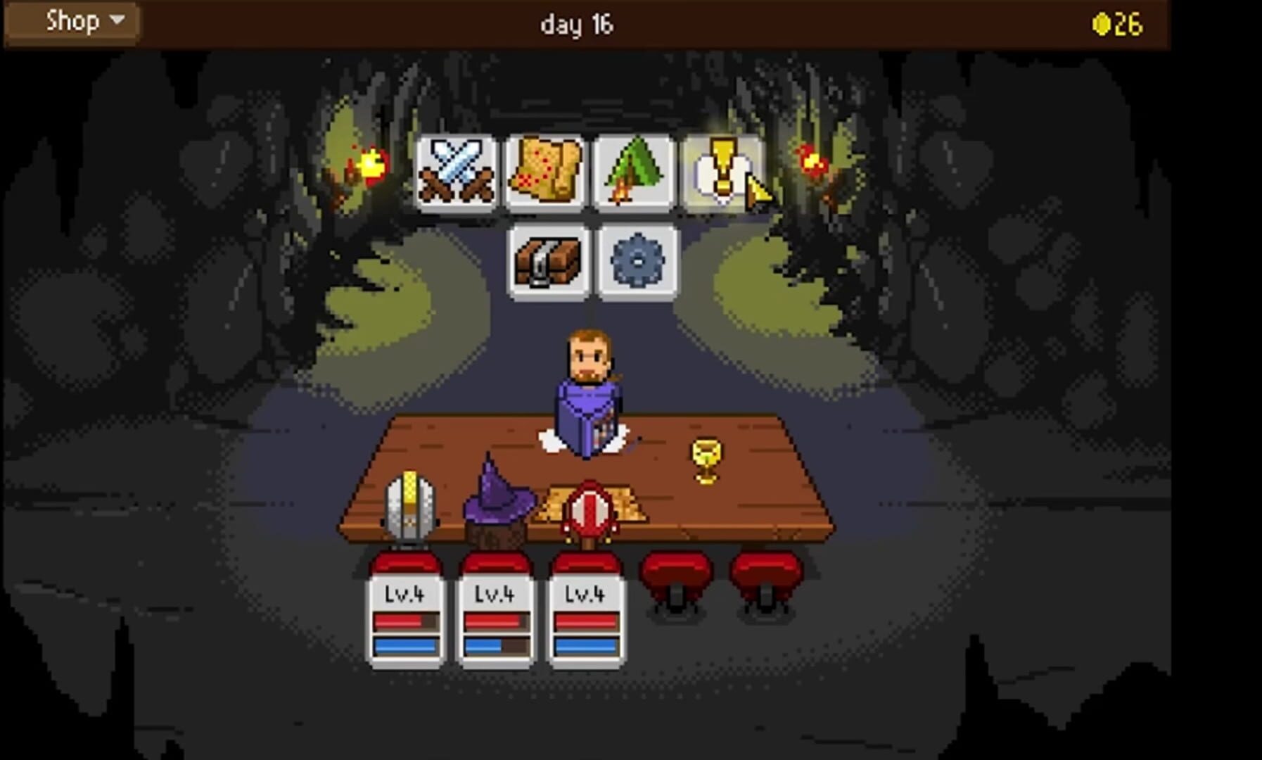 Foto do jogo Knights of Pen and Paper