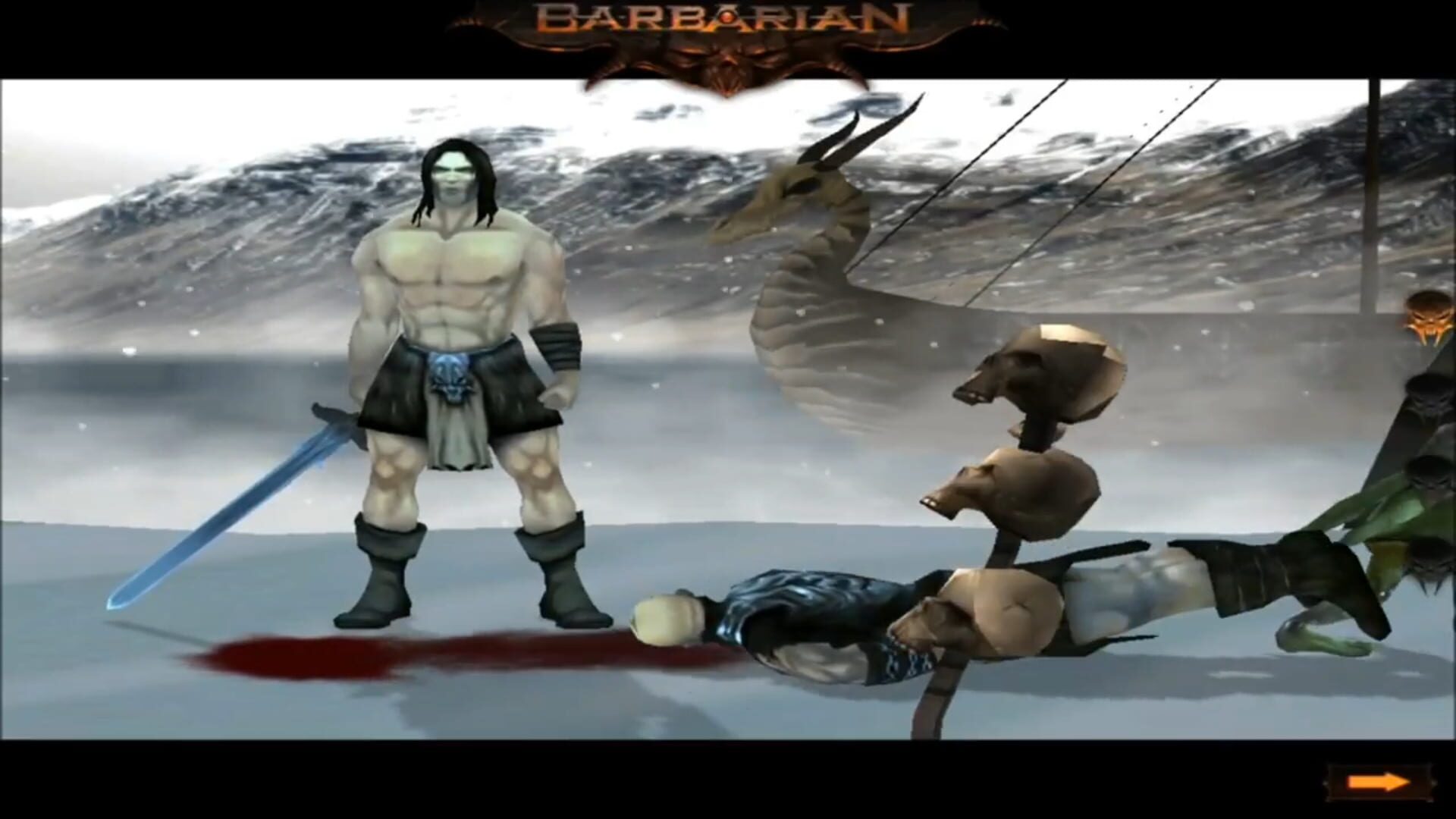 Foto do jogo Barbarian: The Death Sword