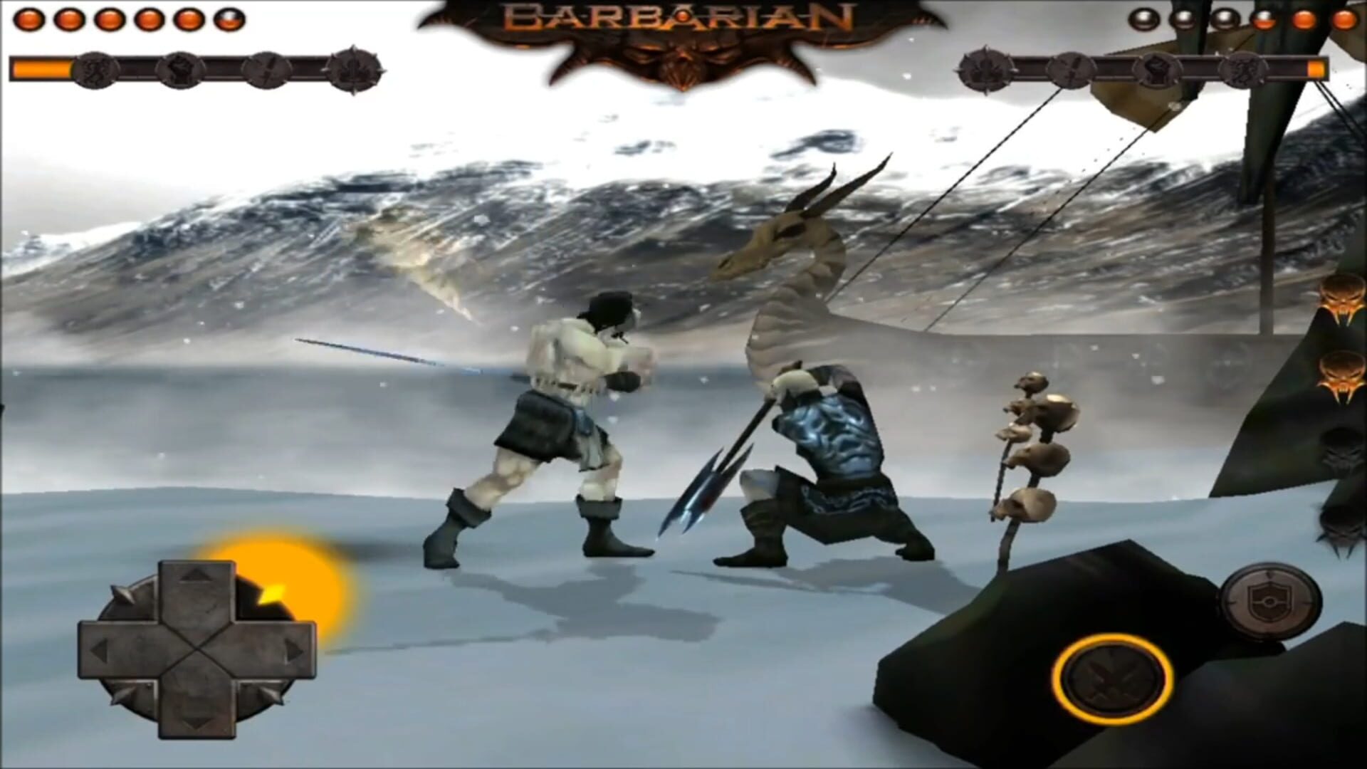 Foto do jogo Barbarian: The Death Sword