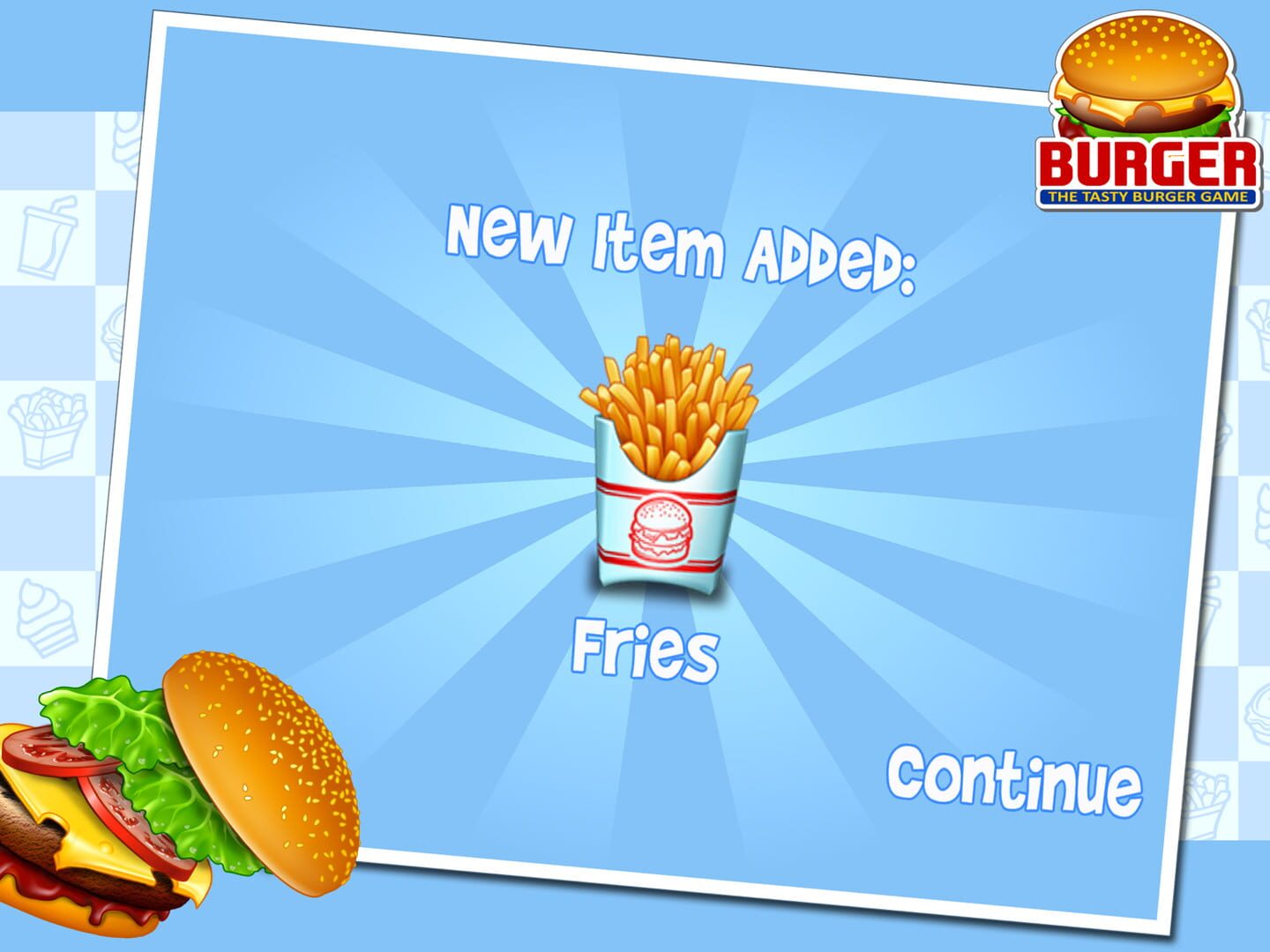 Foto do jogo Burger: The Tasty Burger Game