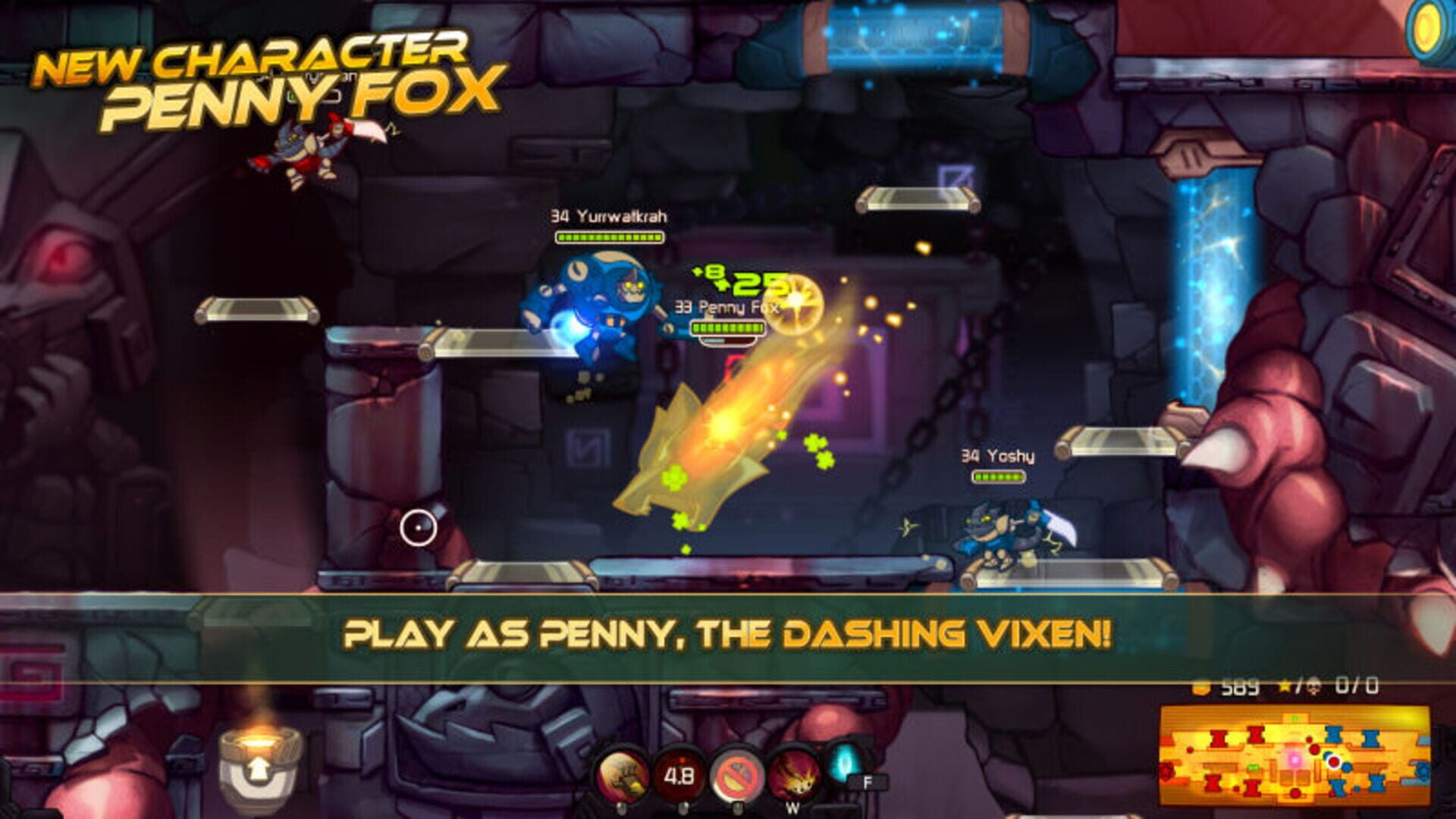 Foto do jogo Awesomenauts Starstorm