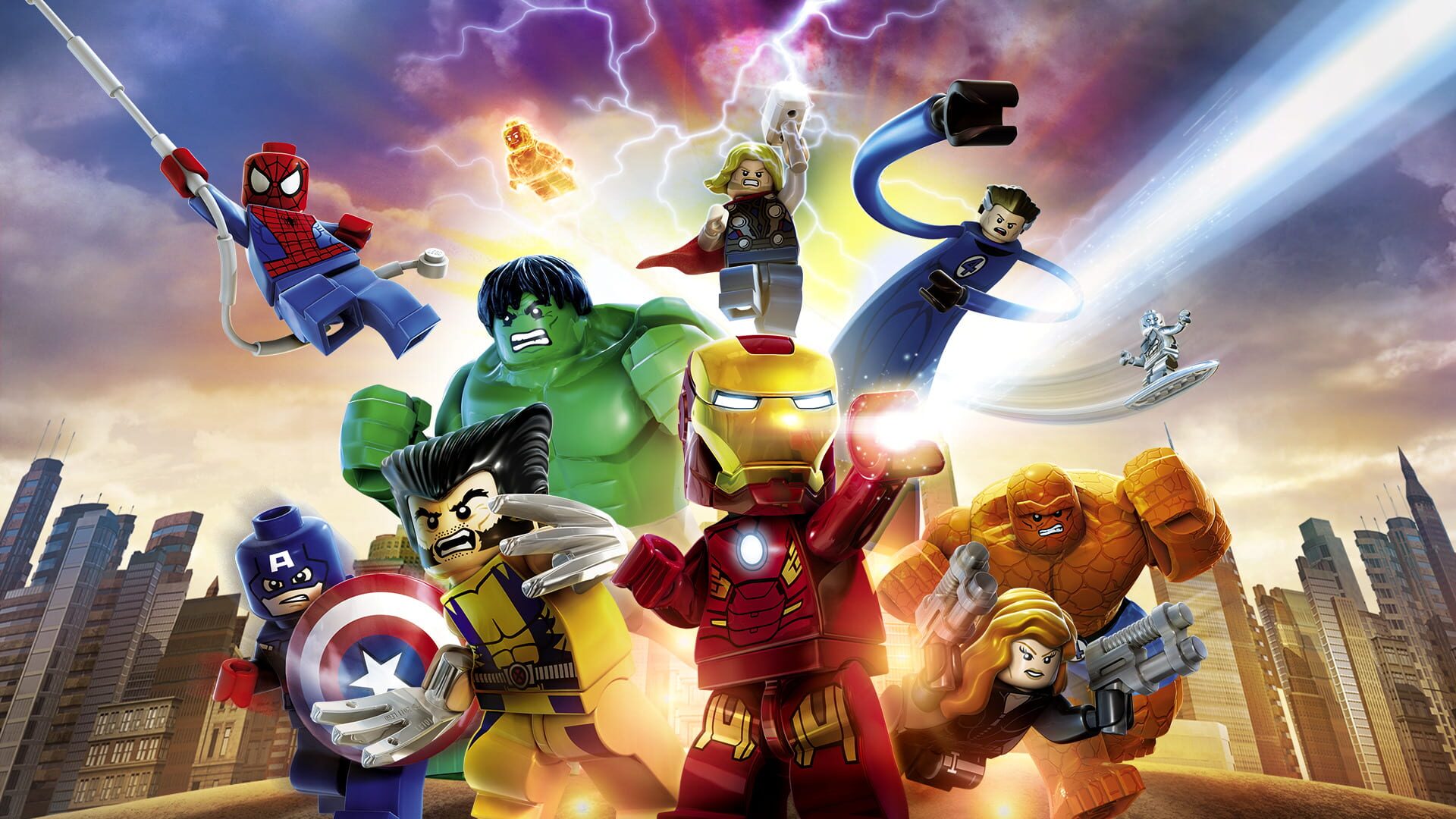 Foto do jogo LEGO Marvel Super Heroes