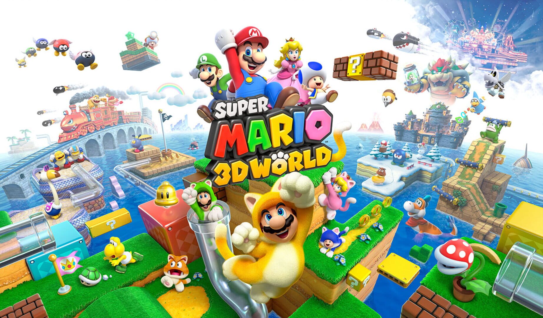 Foto do jogo Super Mario 3D World