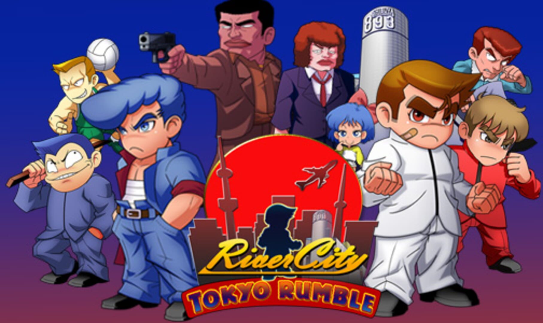 Foto do jogo River City: Tokyo Rumble