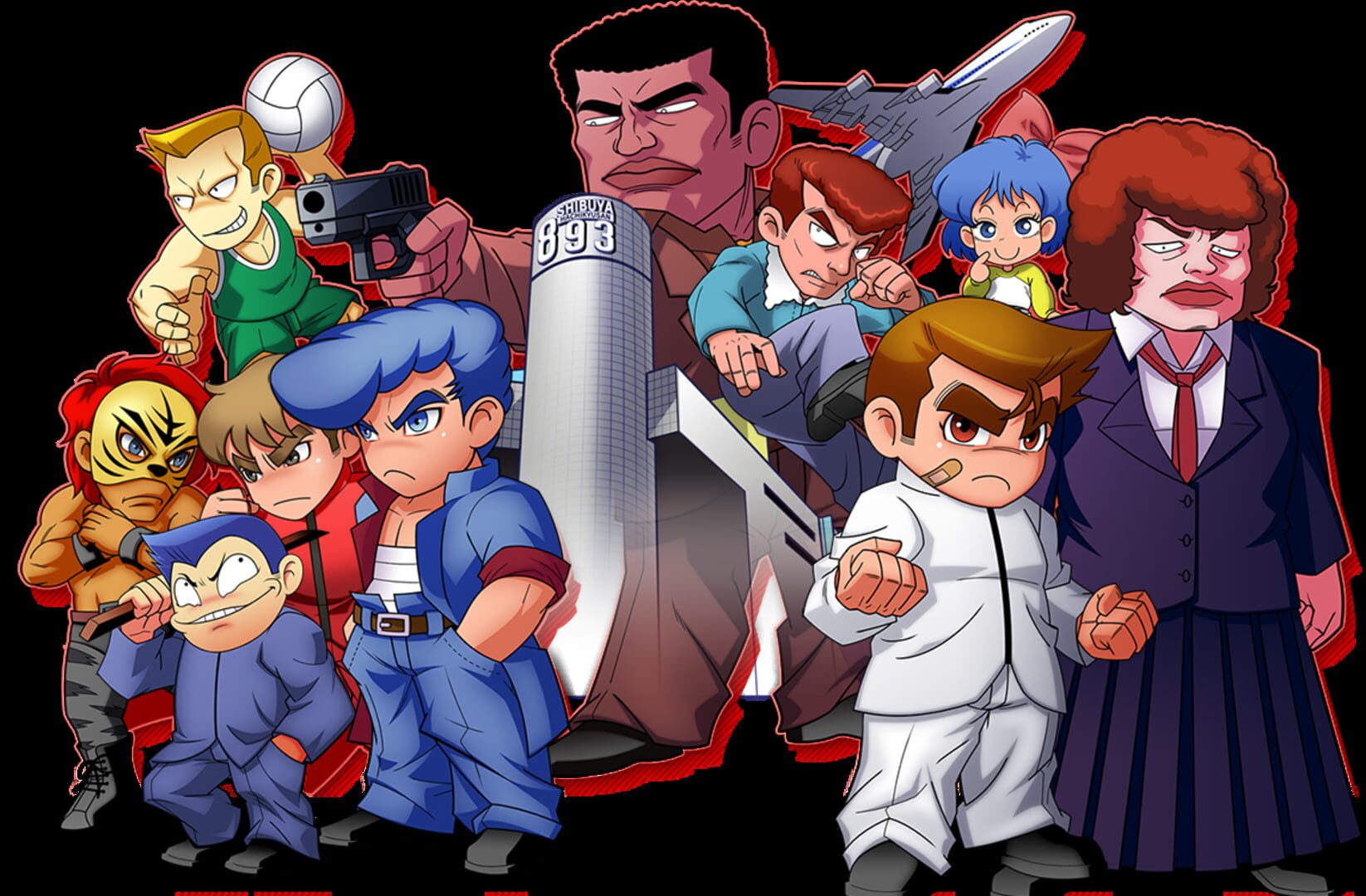 Foto do jogo River City: Tokyo Rumble
