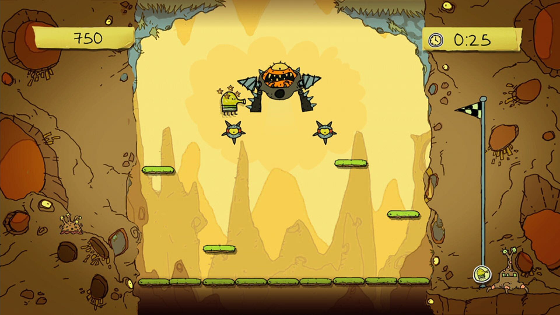 Foto do jogo Doodle Jump for Kinect