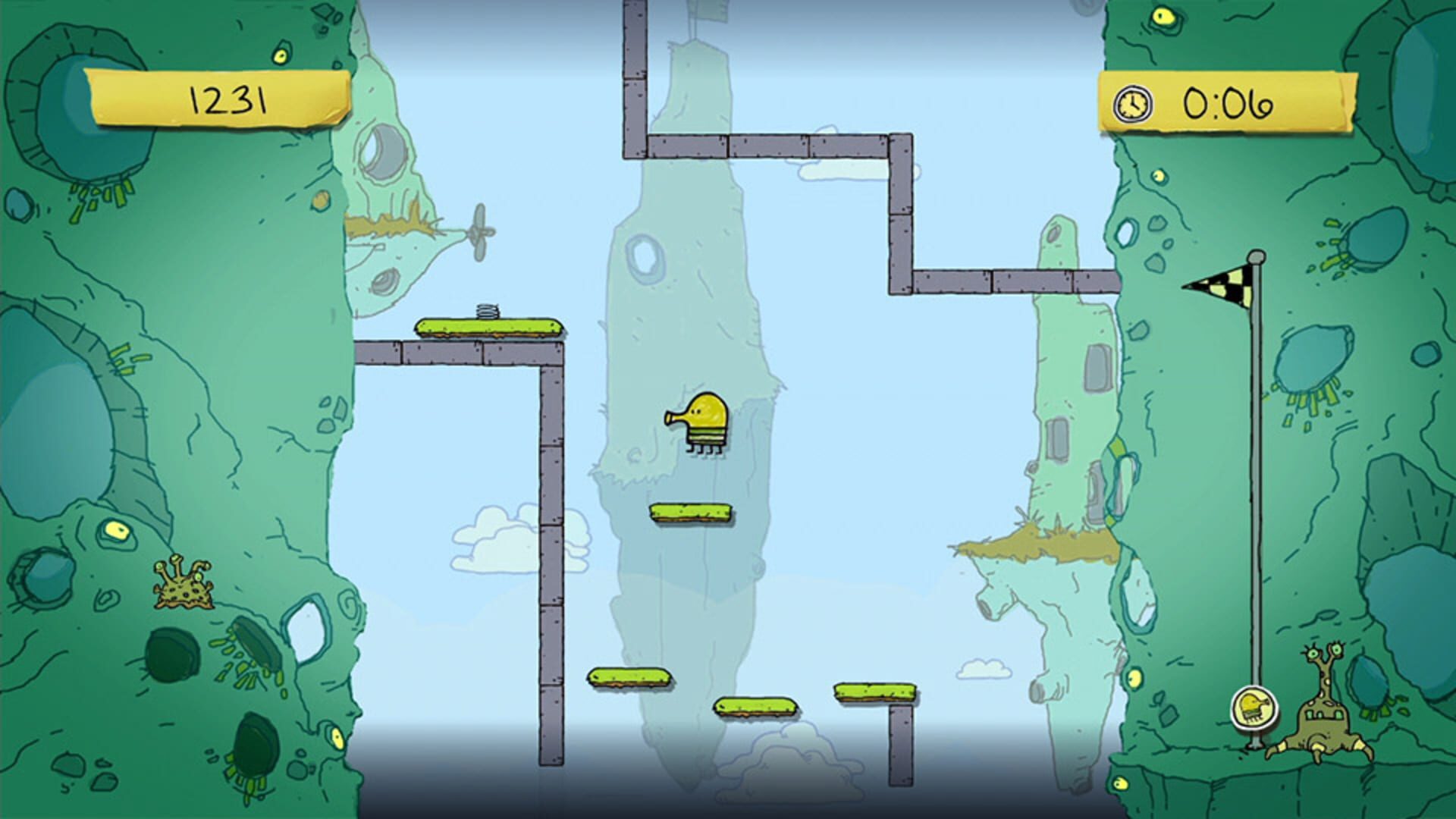 Foto do jogo Doodle Jump for Kinect