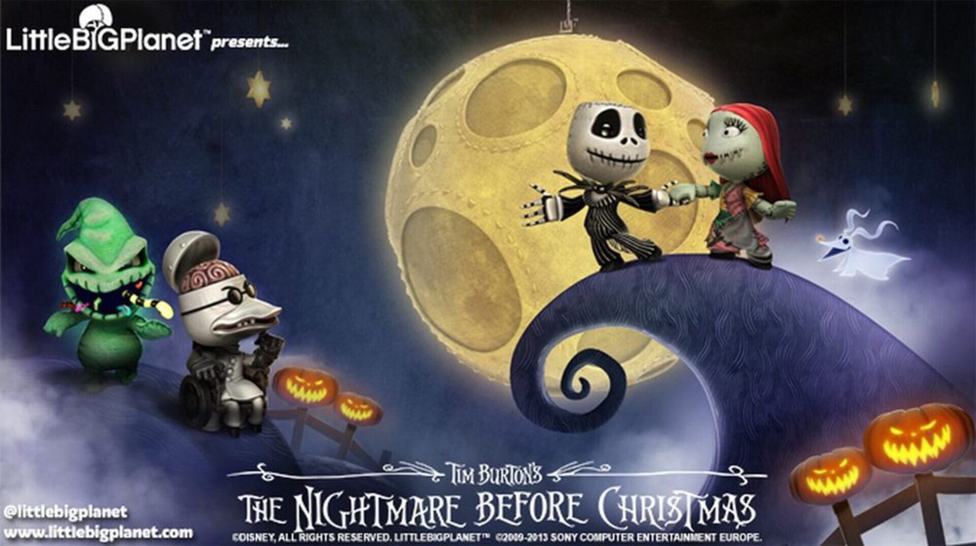 Foto do jogo LittleBigPlanet 2: The Nightmare Before Christmas Level Kit