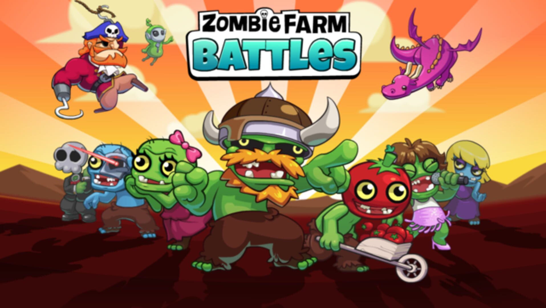 Foto do jogo Zombie Farm Battles